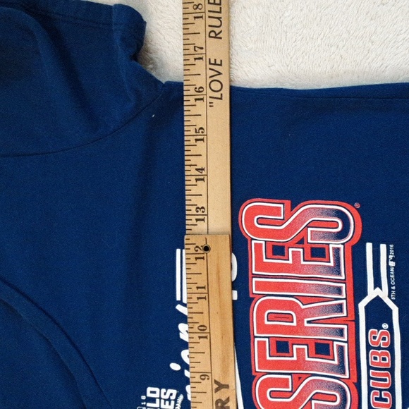 CHICAGO CUBS 2016 WORLD SERIES CHAMPIONS MLS T SHIRT - Picture 8 of 8